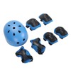 Helmet Knee Pad Adjustable Comfortable Protective Kids Sport Gear Set