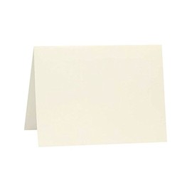 LUXPaper A1 Folded Cards | 3 1/2" x 4 7/8" | Natural | 80lb. Cover | 250 Qty