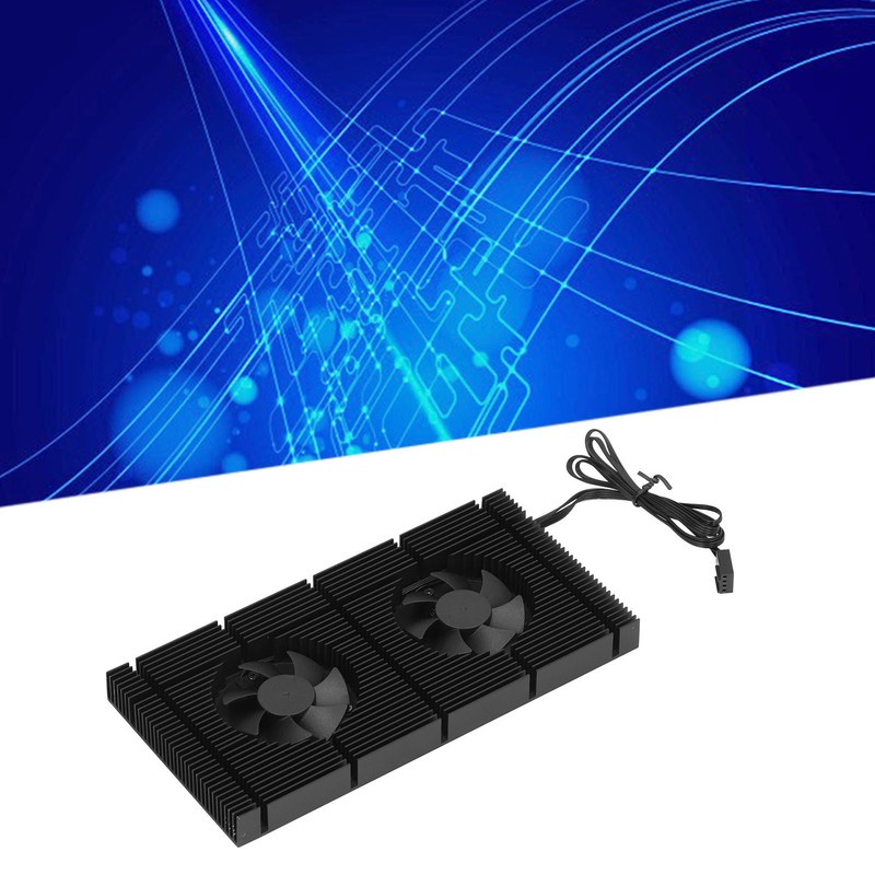 GK6 Dual PWM Fan VRAM Heatsink Adjustable Speed Backplane Memory