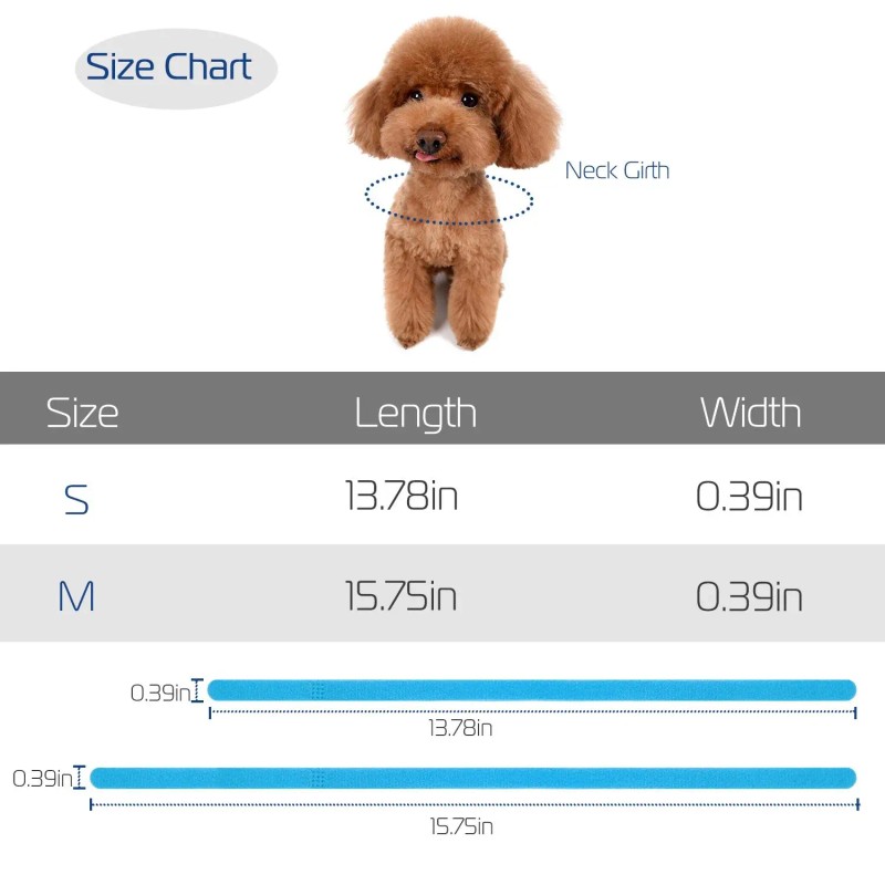 Adjustable Double-Sided 12-Color Large Pet ID Bands for Whelping PuppiesSize: