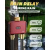GIEX WiFi 2-Zone Dual Sprinkler Timer,Smart Irrigation Garden Hose Watering
