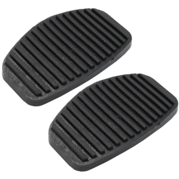 BIAREN 2x Brake And Clutch Pedal Pads Rubber Covers For