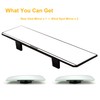 Kitbest Rear View Mirror, Interior Clip On Panoramic Rearview Mirror