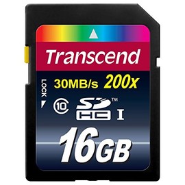 Transcend 16 GB SDHC Class 10 SD Memory Card - 2 Pack