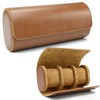 Watch Roll Travel Case for Watch Storage – Leather Organizer