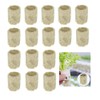 20 Pcs Rockwool Starter Plugs Hydroponic Seedling Blocks Soilless Cultivation