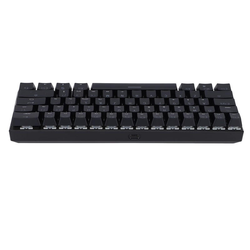 Mechanical Keyboard 61 Key RGB Backlit USB Wired Dual Mode