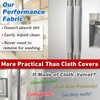 Refrigerator Door Handle Covers, 4 PCS, Performance Appliance Handle Covers,