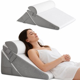 Toolzia Adjustable 3-Piece Wedge Pillow Set