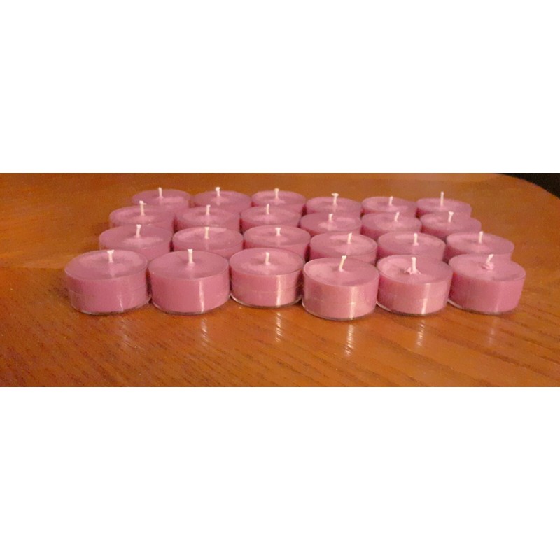 Handmade 24 TEA LIGHTS IN SINUS RELIEF HIGHLY SCENTED HANDMADE