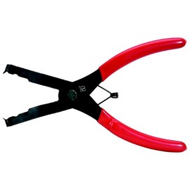 KS Tools 115.1088 Trim clip pliers, 80Â° offset, 200mm