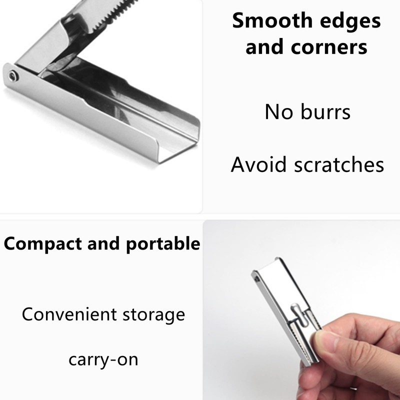 2 Pcs Crawfish Sheller Tool, Stainless Steel Crawfish Peeler Tool,