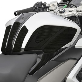 Tank Pad for Triumph Daytona 660 2024 2025 for Daytona660 Motorcycle Gas Tank Protector Side Fuel Tank Sticker Cap Decal Tank Grip Knee Pad Cover Accessory Parts Anti-Slip Scratch Durable (Black)