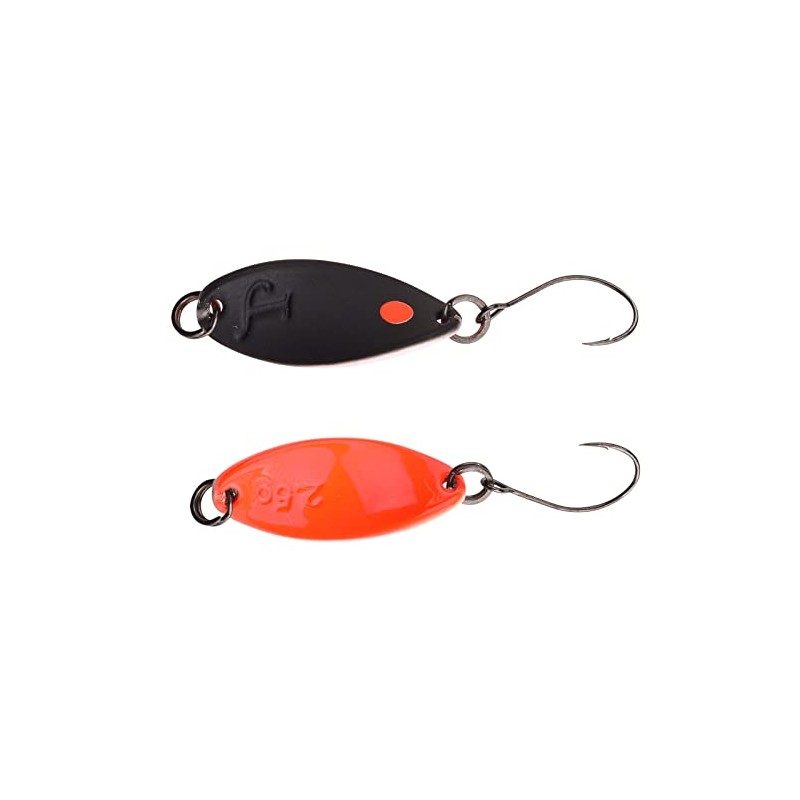 Spro Trout Master Incy Spoon Black/Orange 1.5 g Trout Bait