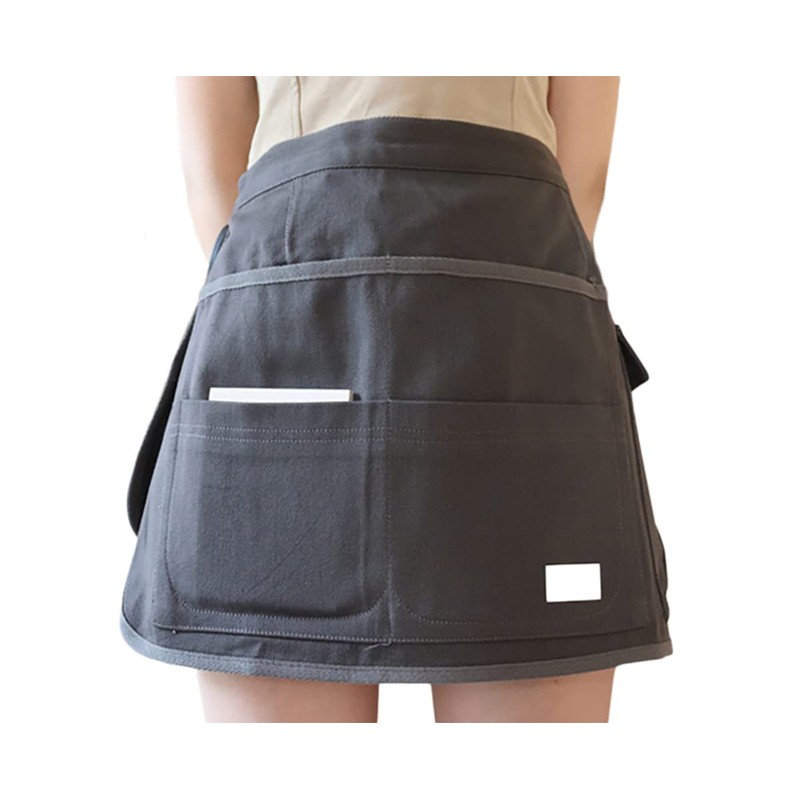 Nanxson Unisex Tool Apron Canvas Apron Garden Apron Short Storage