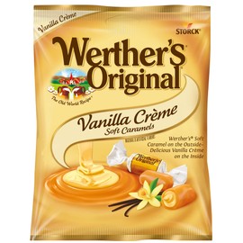 Werther's Original Soft Vanilla Crème Caramel Candy, 2.22 Ounce (Pack of 12)