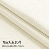 MitoVilla Extra Long 72 x 84 Shower Curtain Set with