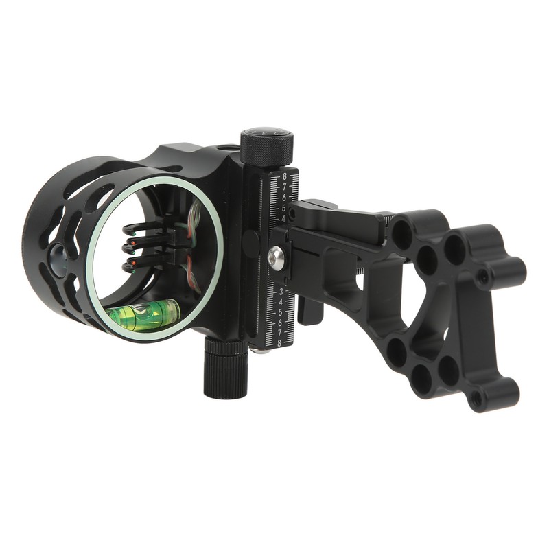 5 Pin Bow Sight Aluminium Alloy with Short Rod Archery