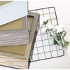 Smiling Art Double Wooden Photo Frame for 2 Photos, Folding