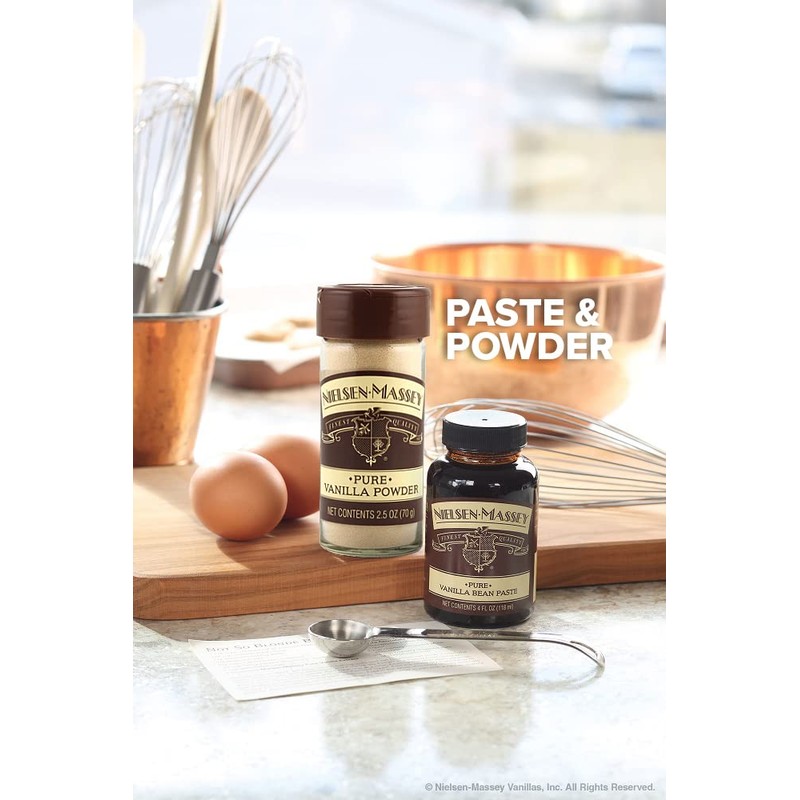 Nielsen-Massey Pure Vanilla Bean Paste for Baking and Cooking, 32
