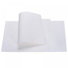 sourcing map Placemats Set of 6, Washable Woven Place Mats 18"x12" for Kitchen Dining Table PVC Mats, White