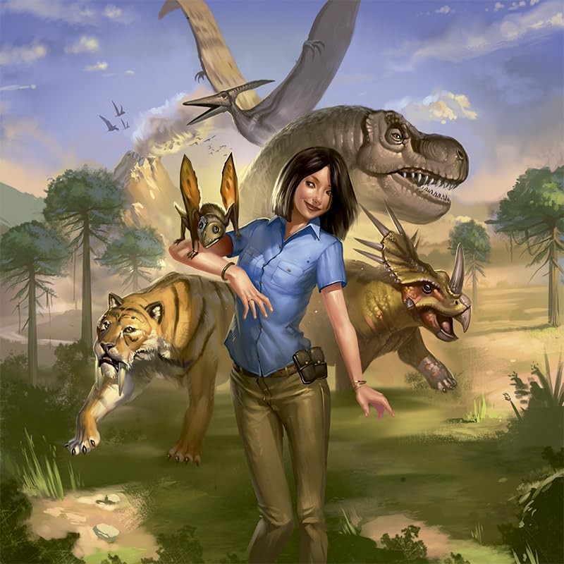 Monolith Cardline Dinosaur, Card Game, Ages 7+, 2 to 8