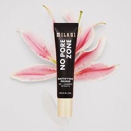 Milani Sin Poro Zone Mattifying Primer para Maquillaje (1.0 FlOz.)- Imprimación facial mate para piel grasa
