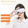 Eye Massager Rechargeable 38‑48℃ with Heat Bluetooth Music Eye Care