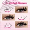 Lash Clusters Eyelash Clusters Natural D Curl Cluster Eyelash Extensions