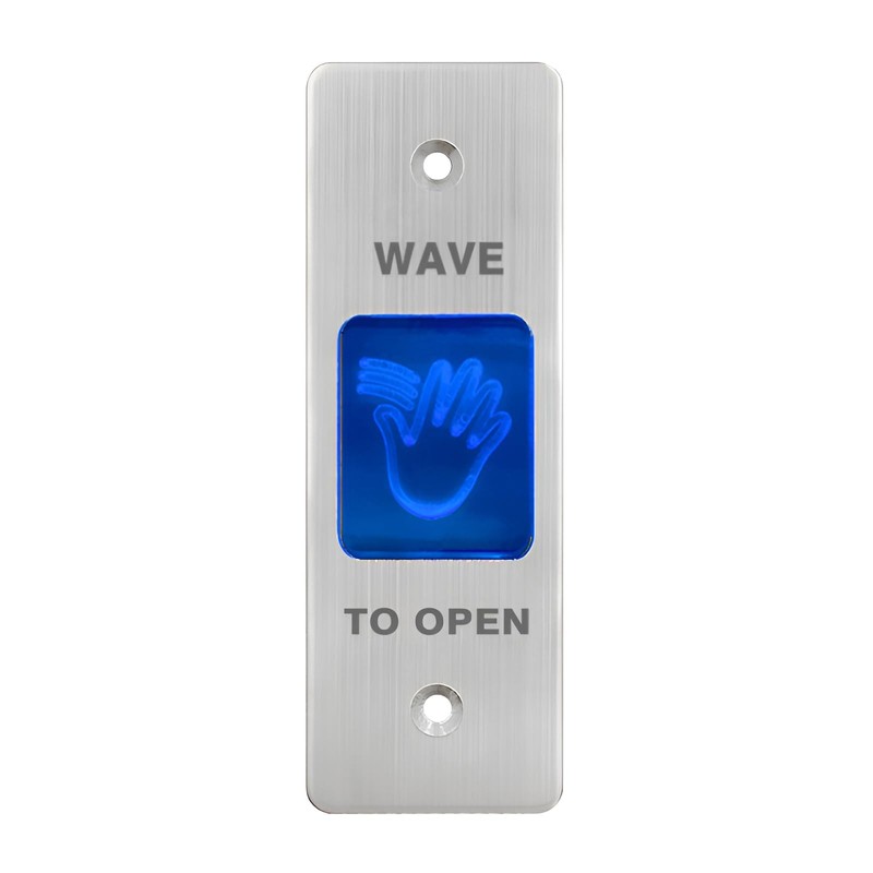 Infrared Sensor Exit Button DC 12V 24V Wall Embedded Mount