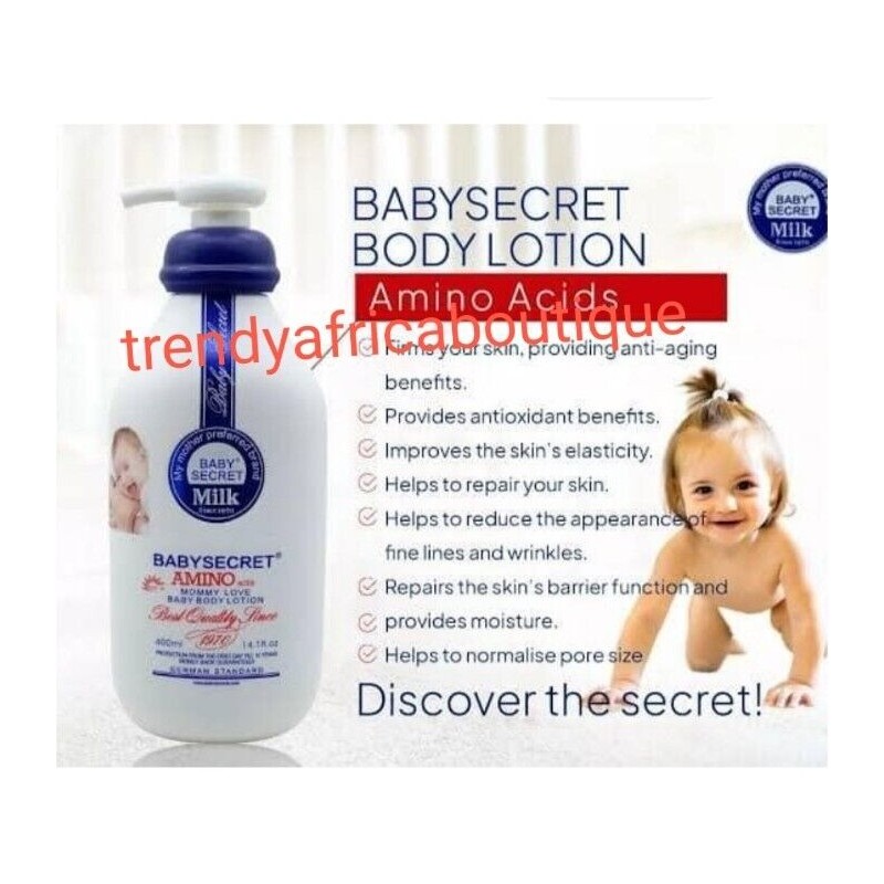 baby secret 3pcs. Baby SECRET Milk Amino Acid Baby Lotion