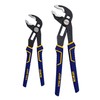 IRWIN Tools VISE-GRIP GrooveLock Pliers Set, V-Jaw, 2 Piece, 2078709