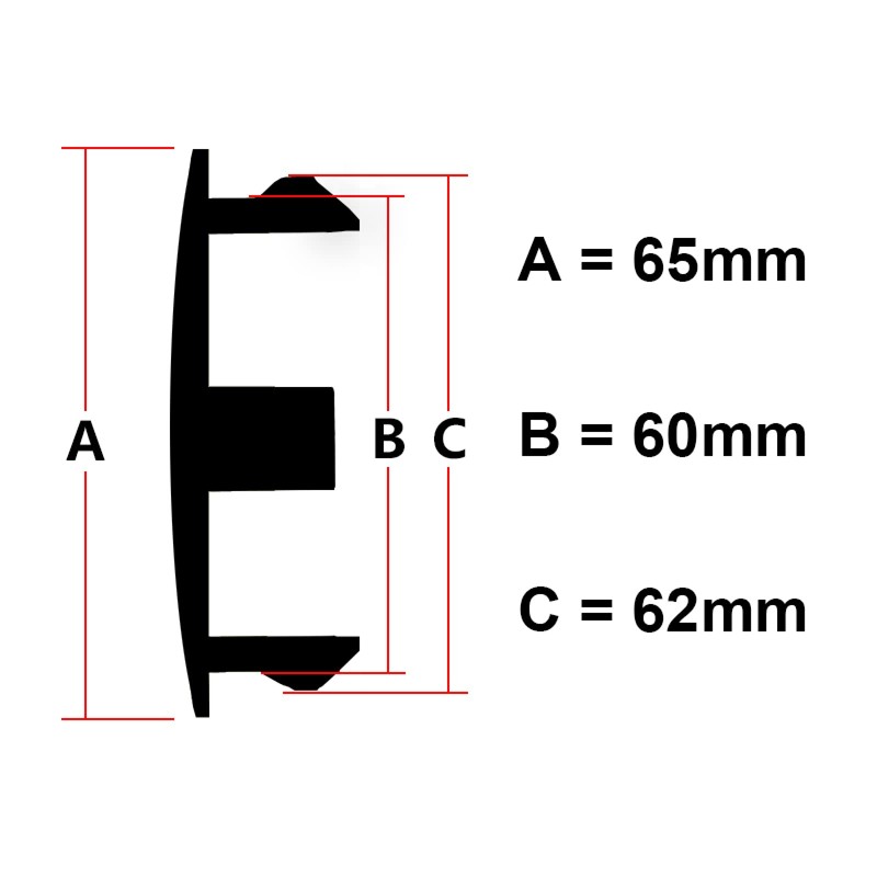 4pcs/lot 65mm Car Wheel Center Cap, TE37 CE28 RE30 CE28n