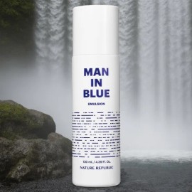 Nature Republic Men in Blue Emulsion, 1 pack, 130ml / 네이처리퍼블릭 맨 인 블루 에멀젼, 1개, 130ml