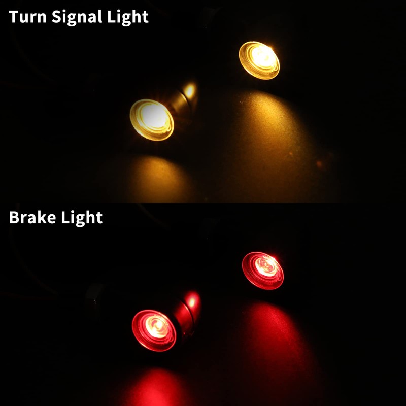 DREAMIZER Indicator Motorcycle E Approved Universal LED Indicator Mini 12