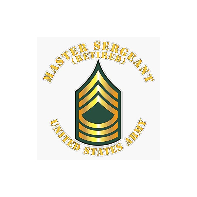 HOF Trading Army - Master Sergeant - Msg - Retired