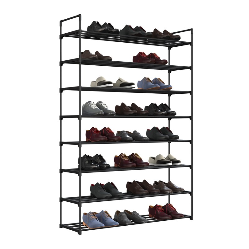 Shoe Rack - 8-Tier Shoe Organizer for Closet, Bathroom, Entryway