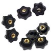 Hazrcvr Star Grip Nut M8 Pack of 20 Wing Nuts