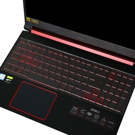 Funda para teclado Acer Nitro 5, Nitro 16, Nitro 17, Predator Helios 300 PH315-55/54/53/52 PH317-53/54, Nitro 5 AN515-58/57/56/54/55/45/43/44 AN517-5 /53//53/51/52 (no compatible con Nitro V15 V16,