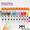 MM MUCH & MORE Compatible Ink Cartridge Replacement for Canon