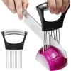 Onion & Lemon Slicer Holder, Vegetable Cutter for Potato, Tomato,