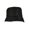 Flexfit Unisex 5003NH Nylon Sherpa Bucket Hat, Black/Off-White, One Size,