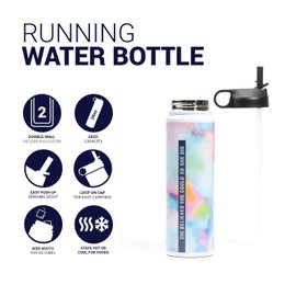 RunTechnology Insulated Water Bottle | She Believed She Could