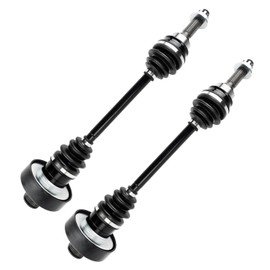 PHILTOP CV Axle Shaft, ATV/UTV Rear Axle Fit for Suzuki King Quad LTA450 LTA 500 750, Black - 2Pcs