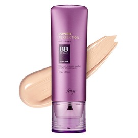 The Face Shop Power Perfection BB Cream SPF 37 PA++, V201 Apricot Beige, 40g, 1 piece / 더페이스샵 파워 퍼펙션 비비크림 SPF 37 PA++, V201애프리콧베이지, 40g, 1개