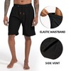 Mens Swim Trunks - No Mesh Liner, 9" Inseam Stretch
