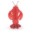 Jellycat LOB2L Toys Larry Lobster Plush, Red, White