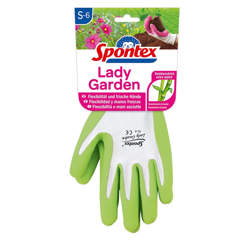 Spontex 12130146 Garden Gloves Lady Size 6 -6.5 (XS -