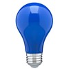 Satco S14985 8 Watt A19 LED Color Light Bulb, Ceramic