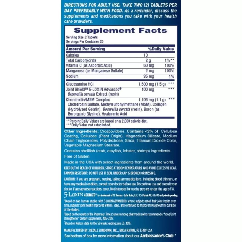 Osteo Bi Flex Triple Strength 5 Glucosamine Chondroitin Joint Supplement